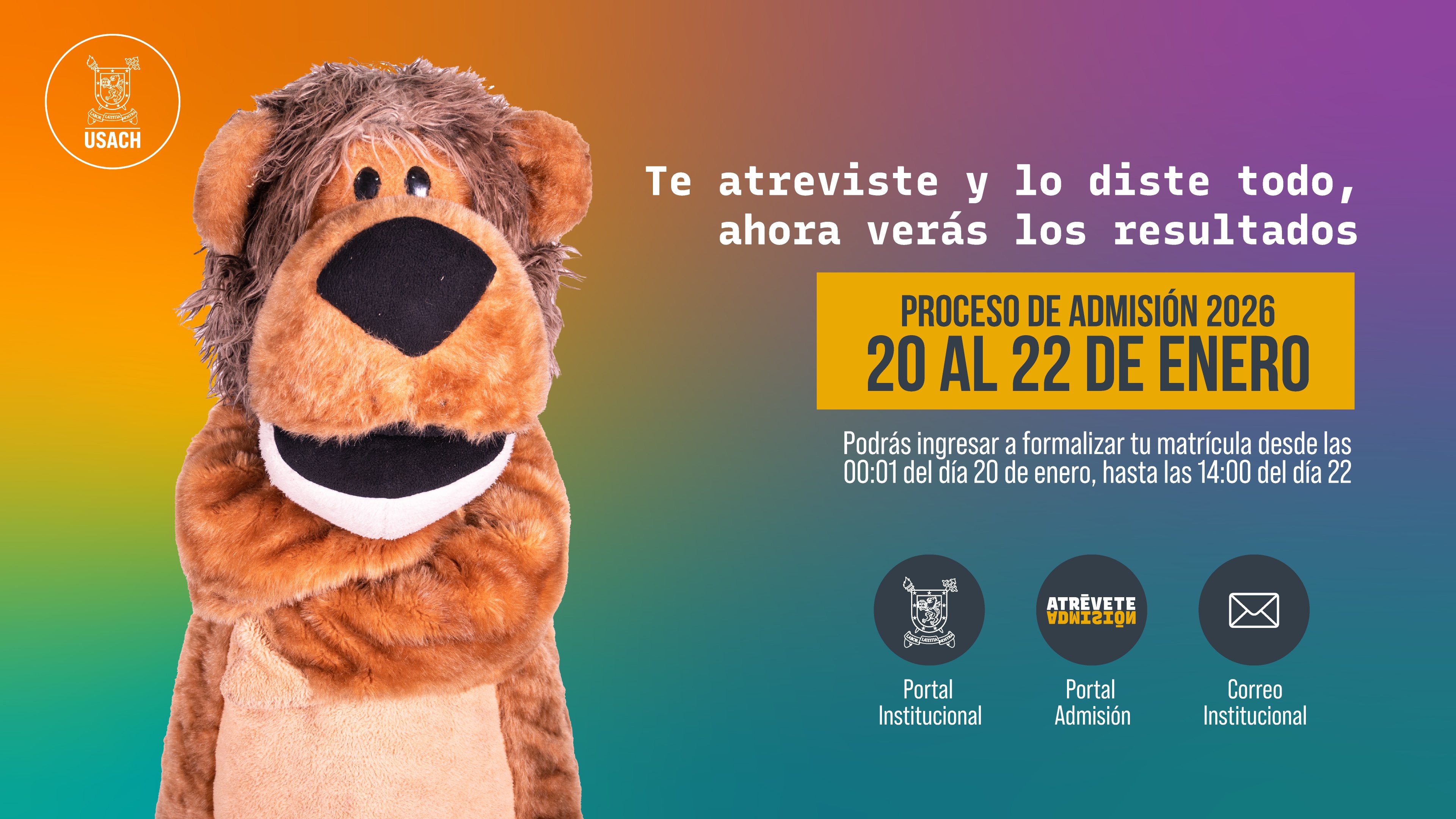 Página de espera USACH - Selección